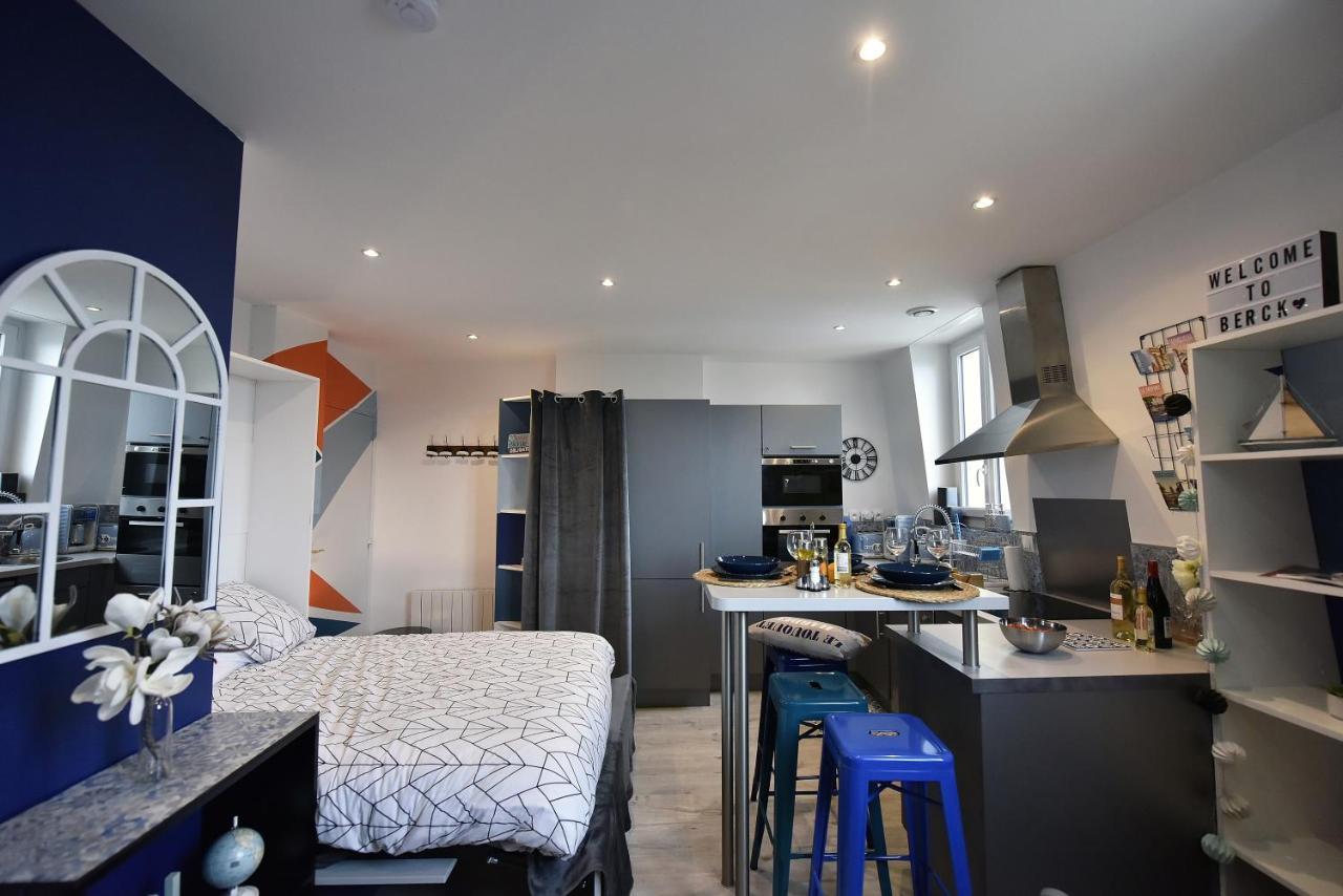 Studio L'Echappee Bleue - 250M De La Plage Berck Exteriör bild