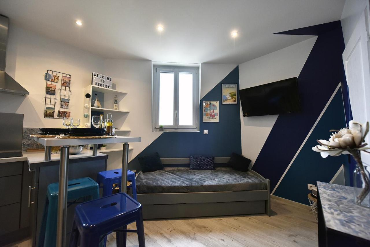 Studio L'Echappee Bleue - 250M De La Plage Berck Exteriör bild